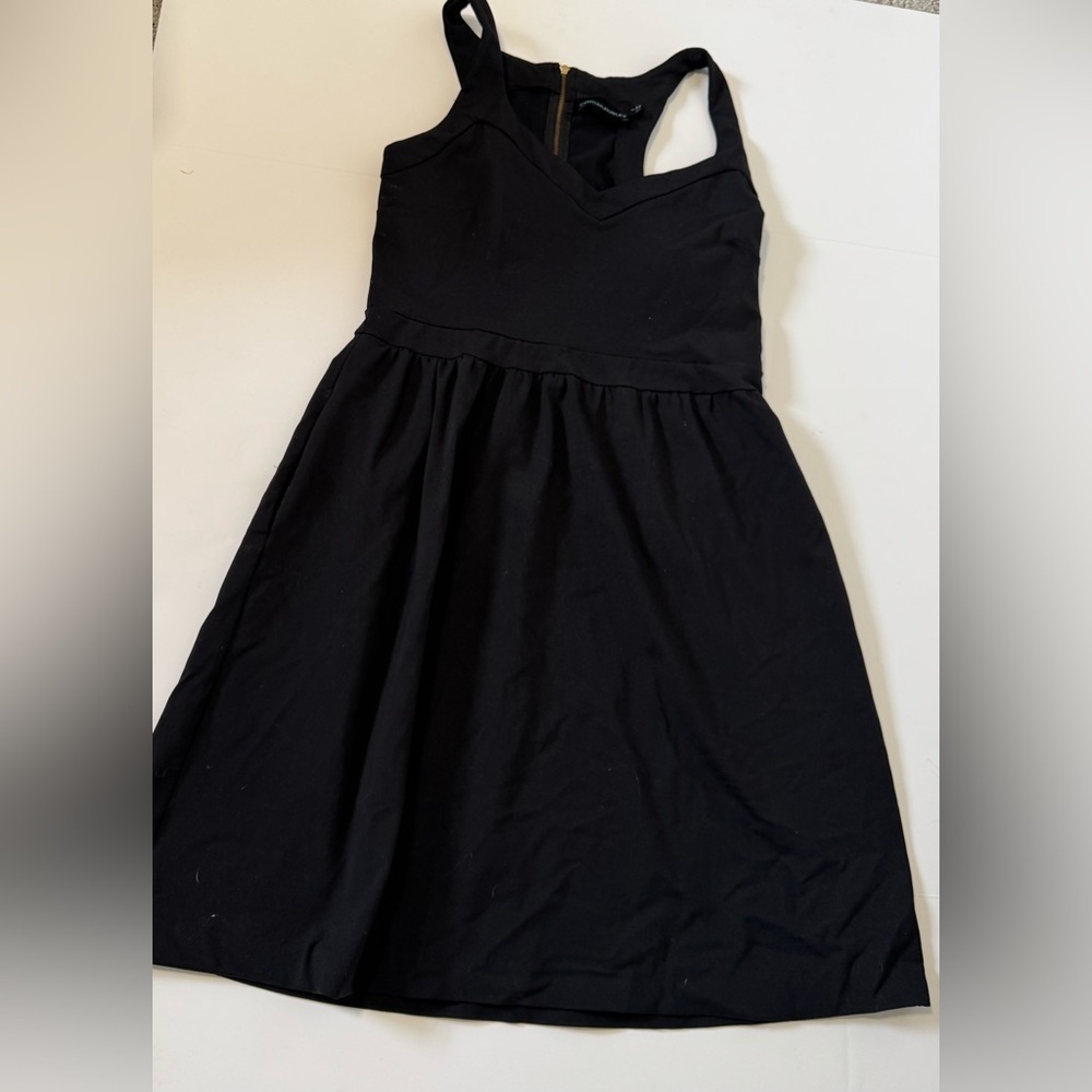 Cynthia Rowley is a fit-and-flare black cocktail dress size Large